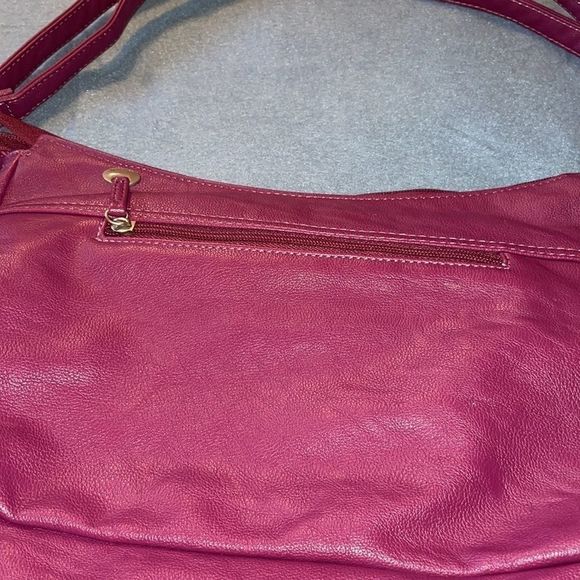 Travelon purse! EUC! Burgundy! 15”W and 9”high! - Picture 3 of 6